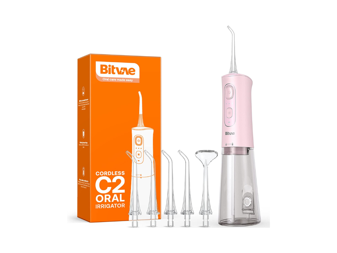 Buy Bitvae C2 Water Flosser – 6 Nozzles, Cordless in Qatar Buy Bitvae C2 Water Flosser – 6 Nozzles, Cordless in Qatar